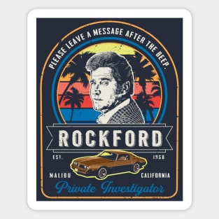 Rockford Investigations Magnet